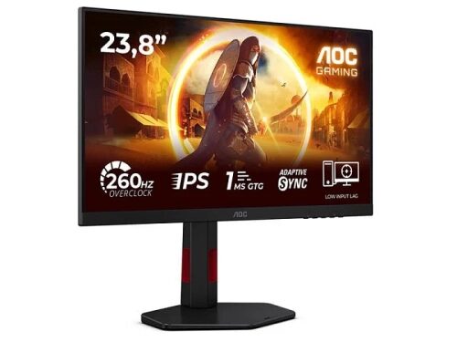 Стартовали продажи доступных игровых мониторов AOC GAMING 24G4ZR и 27G4ZR 3 Игровой монитор AOC 23.8 дюйма, 260 Гц, IPS, 1мс, Adaptive Sync, черный.