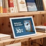 Скидка 30% на книгу "Nature's Grandeur" в книжном магазине.
