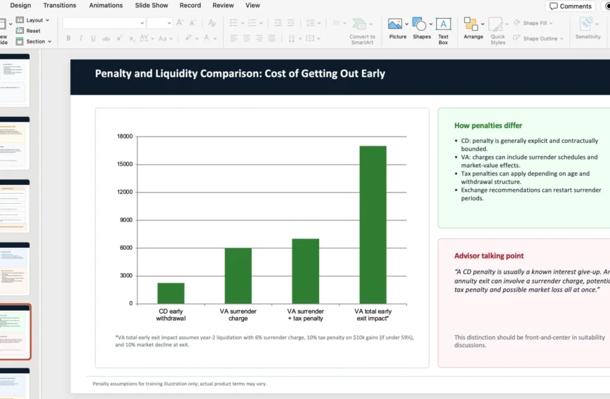 Сравнение штрафов за досрочное снятие: график и пояснения.