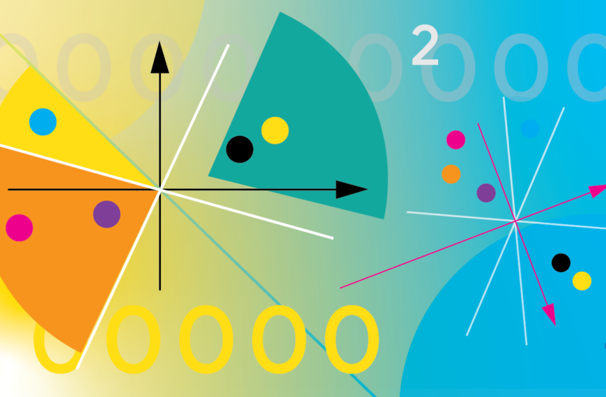 Графическое изображение с цветными секторами, стрелками и цифрами на фоне.