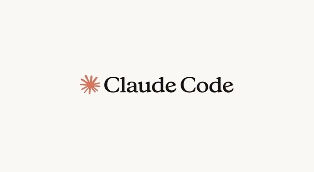 Логотип "Claude Code" с красной звездой на светлом фоне.