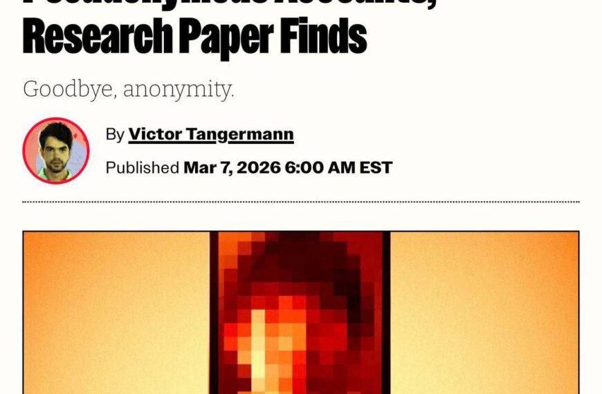 ИИ может раскрывать анонимные аккаунты, предупреждает исследование о последствиях.