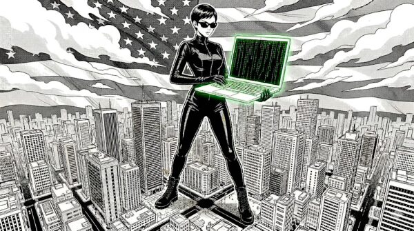 Новая открытая модель искусственного интеллекта Trinity-Large-Thinking от Arcee — это редкая и мощная модель, разработанная в США, которую предприятия могут загрузить и настроить под свои нужды. 1 Здание церкви Тринити-Лардж возвышается над городом.