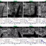 Экспериментальные снимки проволоки с графиками для анализа взрывного процесса.