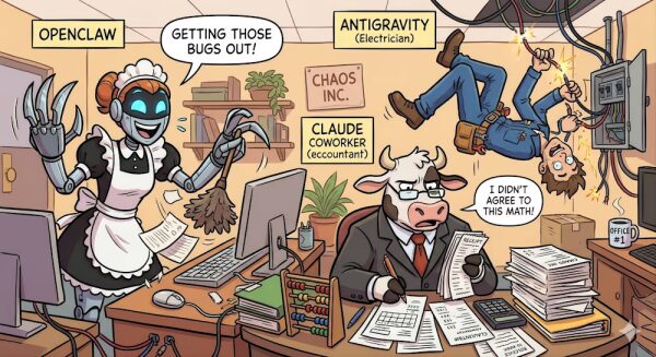 Клод, OpenClaw и новая реальность: агенты искусственного интеллекта уже здесь — и вместе с ними хаос. 1 Хаос