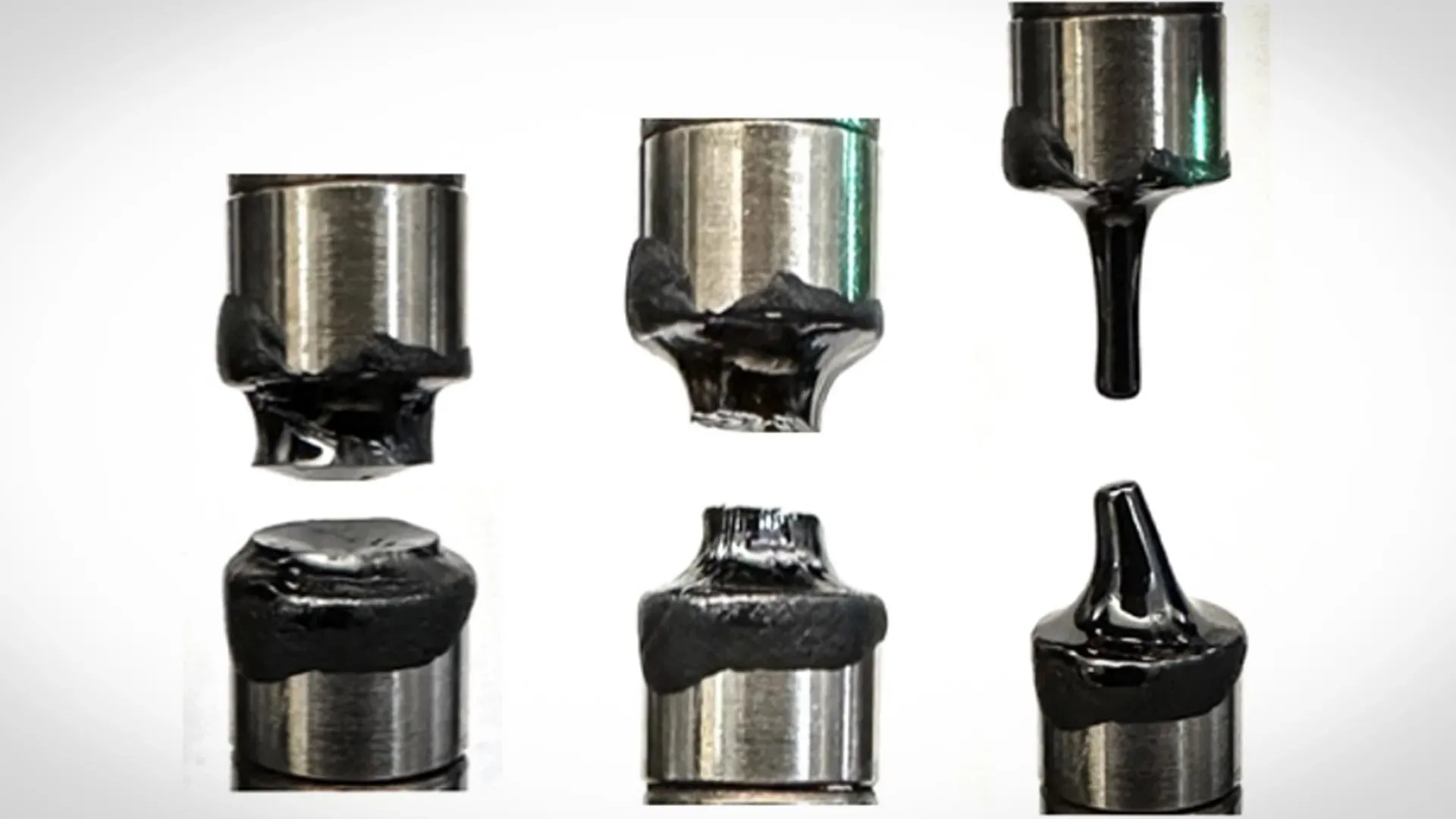 Ученые растянули жидкость, и она лопнула, как твердое вещество. 1 Жидкости могут лопаться, как и твердые вещества.