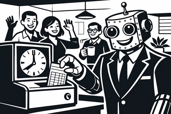 Робот GLM-5.1 регистрирует время начала работы.