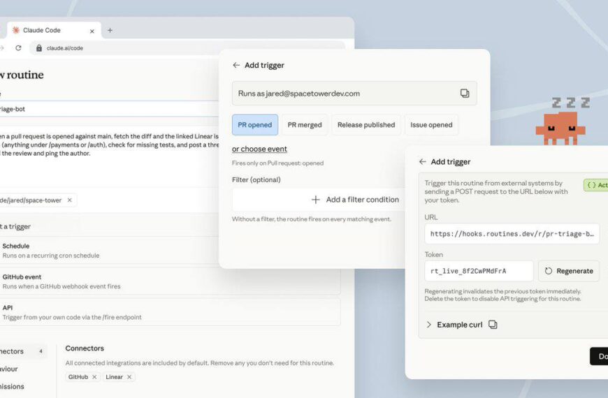 Claude Routines: автопилот для ваших задач Anthropic выпустила Routins —…