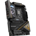 Материнская плата MSI MEG Z790 ACE с поддержкой игрового процессора и дизайном с драконами.