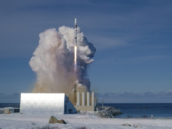 Немецкая ракета на пропане опять отказалась стартовать с норвежского космодрома