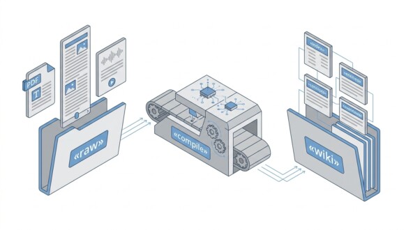 llm wiki - Андрей Карпаты