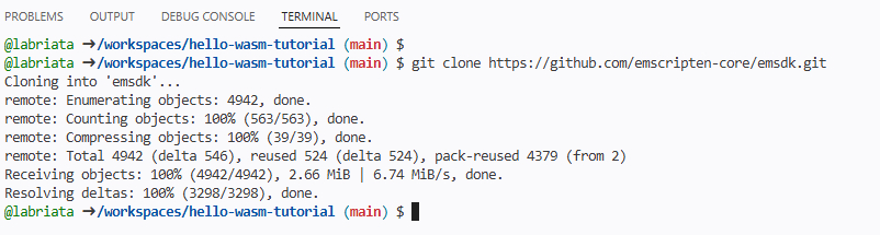 Ваша первая программа и веб-приложение на WebAssembly (написано, протестировано и развернуто полностью в веб-браузере). 10 6e1f0dc88d2c4a534d80c01f32cec168