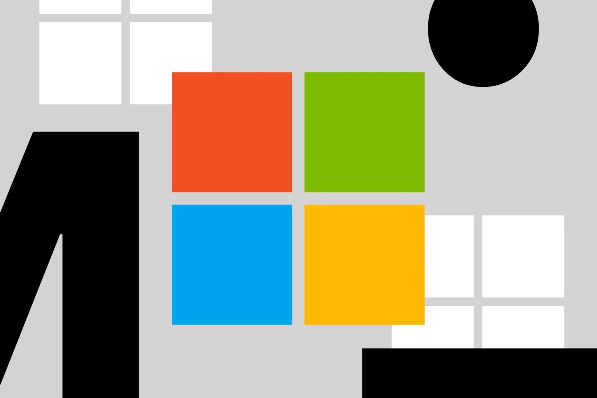 Microsoft начинает аннулировать лицензии на Кодекс Клода. 1 Векторная иллюстрация логотипа Microsoft.