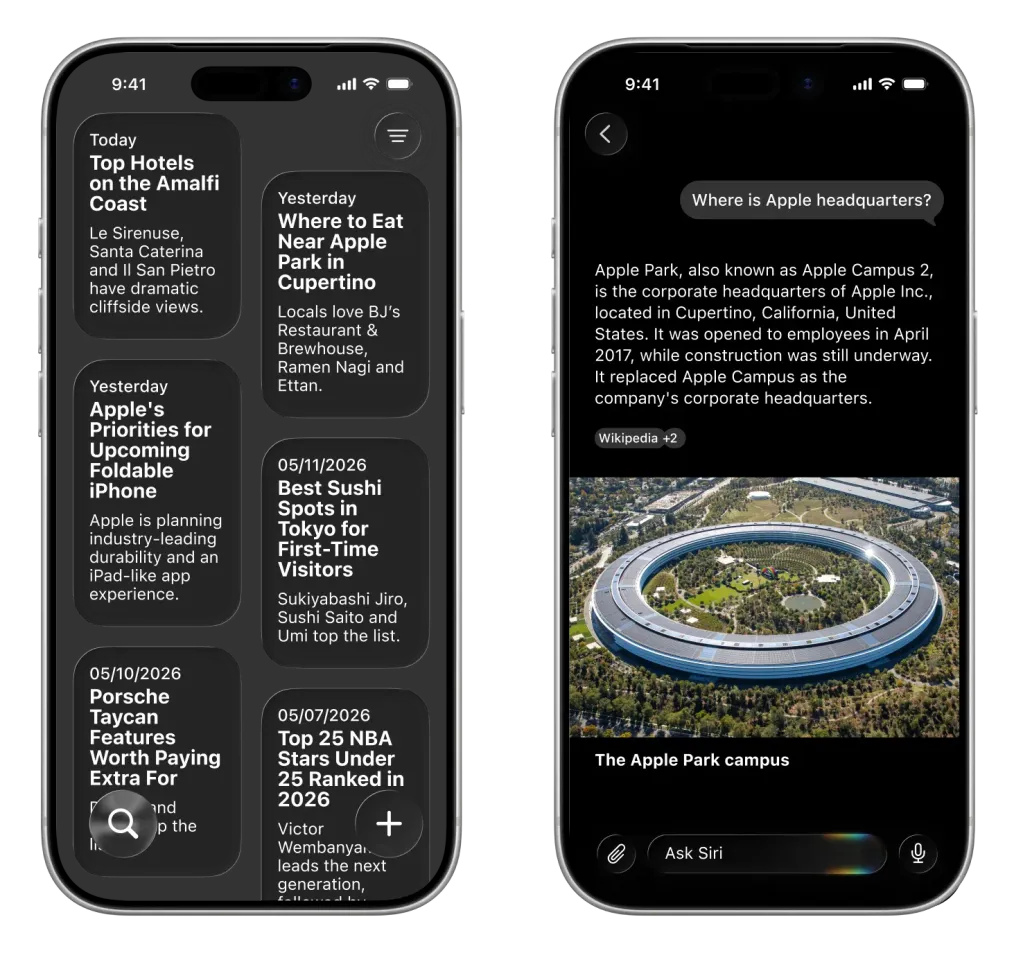 Предварительный обзор нового приложения Siri раскрывает планы Apple по конкуренции с ChatGPT и многое другое. 1 815c39930e5e6bd775facaf082400802
