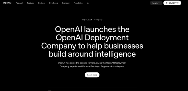 Открытая компания OpenAI запускает OpenAI Deployment Company для предоставления решений по инжинирингу ИИ для бизнеса