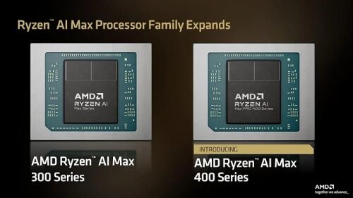 AMD выпускает новые мобильные процессоры Ryzen AI MAX PRO 400 семейства Gorgon Halo AMD выпускает новые мобильные процессоры Ryzen AI MAX PRO 400 семейства Gorgon Halo