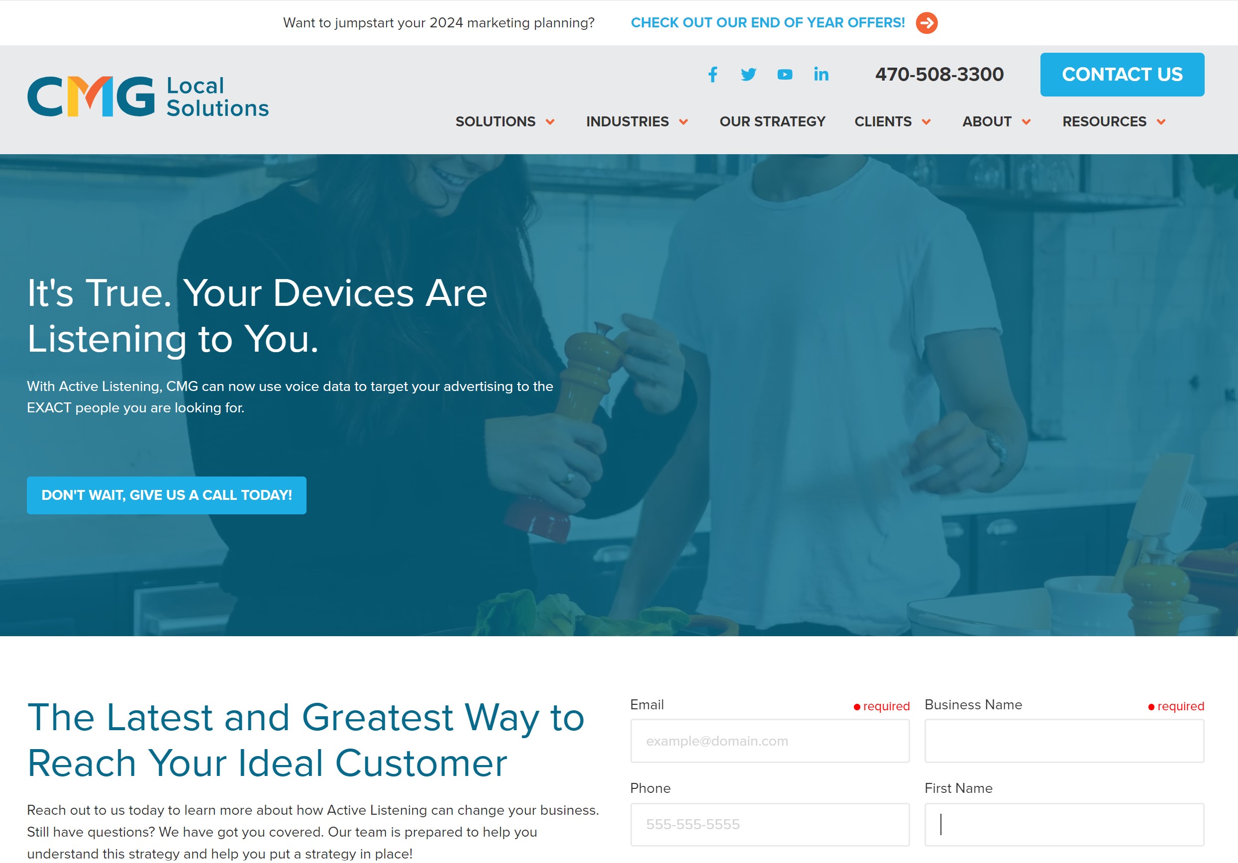 Скриншот CMG Local Solutions