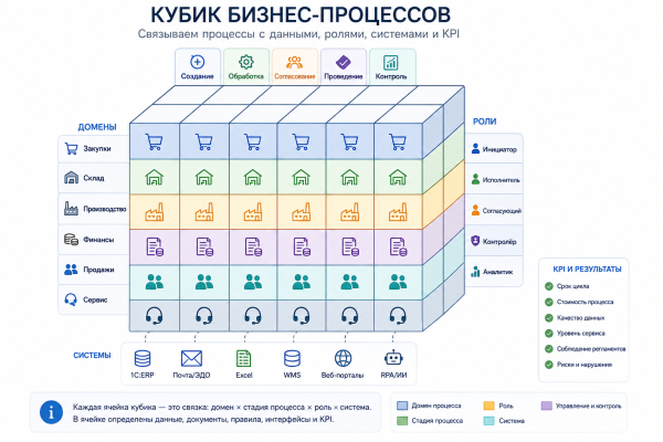 Бизнес-процесс собирается из нескольких слоёв: предметов, объектов автоматизации, типовых и конформных процессов, функций и сценариев проверки. Бизнес-процесс собирается из нескольких слоёв: предметов, объектов автоматизации, типовых и конформных процессов, функций и сценариев проверки.