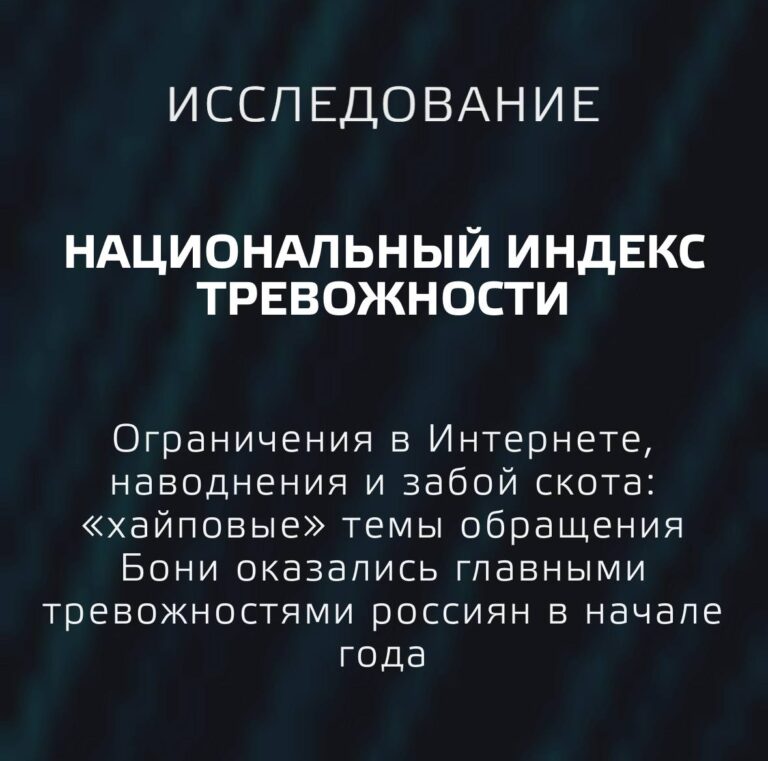 Российский страх перед блокировками интернета в 2026 году вдвое сильнее,…