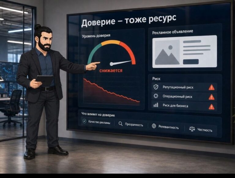 🦹‍♀️︙Как мошенническая реклама размывает доверие к платформам Рекламная система крупных…