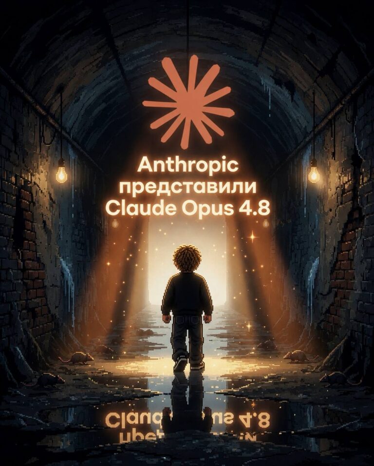 😒Anthropic не останавливается — встречай Claude Opus 4.8! Новый режим…