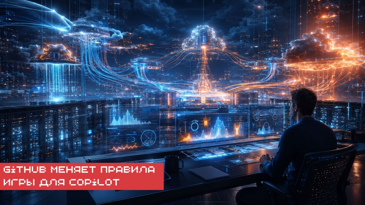 📷 Copilot уходит от привычной подписки к usage-based модели —…