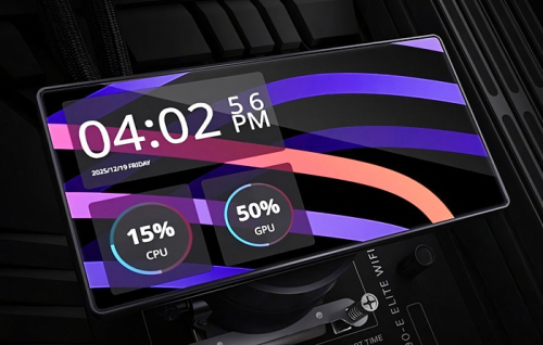 Готовая СЖО Cooler Master MasterLiquid B360 TV ARGB поставляется с 6-дюймовым дисплеем