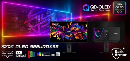 MSI MPG OLED 322URDX36 является первым трёхрежимным монитором MSI MPG OLED 322URDX36 является первым трёхрежимным монитором