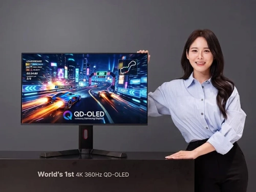 Samsung показала первую в мире 31.5-дюймовую панель QD-OLED с 4K, 360 Hz и TrueBlack 600
