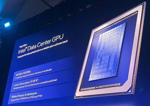 Слух: ускорители Intel Crescent Island будут поддерживать до 480 Гбайт LPDDR5x-9600