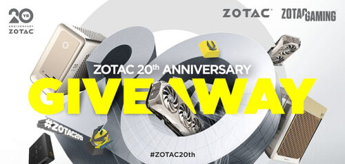 В честь 20-летия ZOTAC разыгрывает уникальные видеокарты