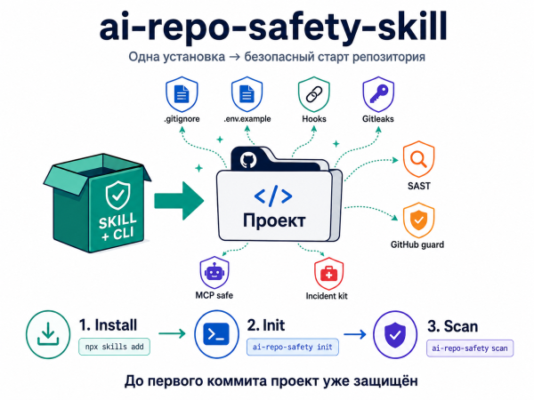 ai-repo-safety как готовый стартовый охранник репозитория