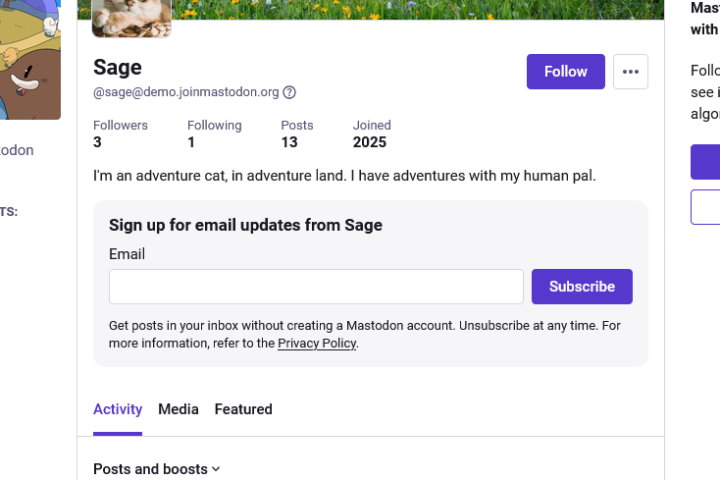 Mastodon рассчитывает на информационные рассылки как на инструмент для возрождения открытого социального интернета.