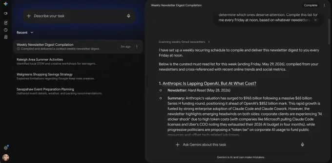 Я запустил круглосуточный ИИ-помощник Google Gemini Spark, и он оказался довольно полезным. 6 2900a87ad363eb635078b48be68efff7
