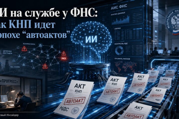 ИИ на службе у ФНС: как КНП идет к эпохе «автоактов»