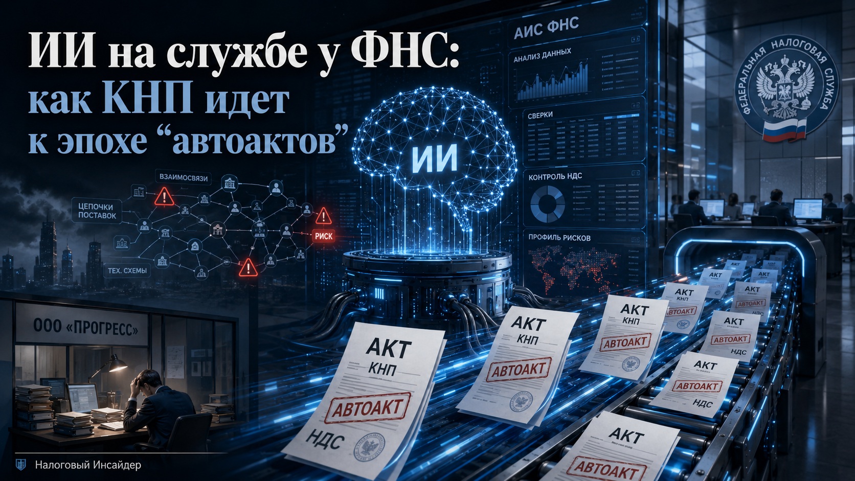 ИИ на службе у ФНС: как КНП идет к эпохе «автоактов»