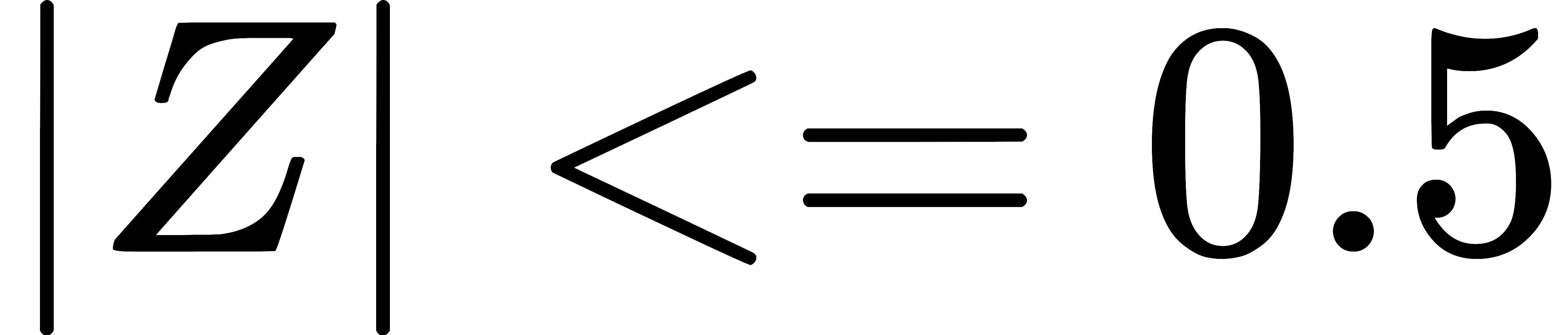 |Z| <= 0.5