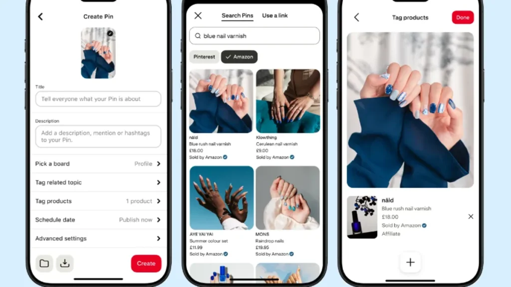 Теперь пользователи Pinterest смогут совершать покупки напрямую в магазинах Amazon.