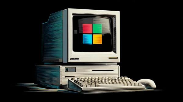 Nuneybits Векторное изображение логотипа Microsoft, расположенного по центру на чистом изображении 168d84f7-6dbd-4a4d-8842-922c6c2ff4b6