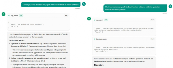 Работа RAG-системы через вызов инструментов 