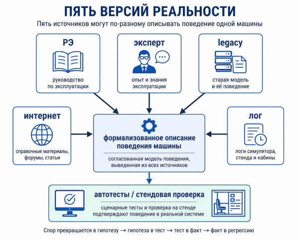 Клод в шестернях 2 5 версий реальности: РЭ, эксперт, старая модель, интернет и лог описывают поведение машины по-разному