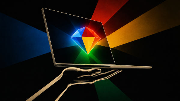 Google Gemma gem на ноутбуке