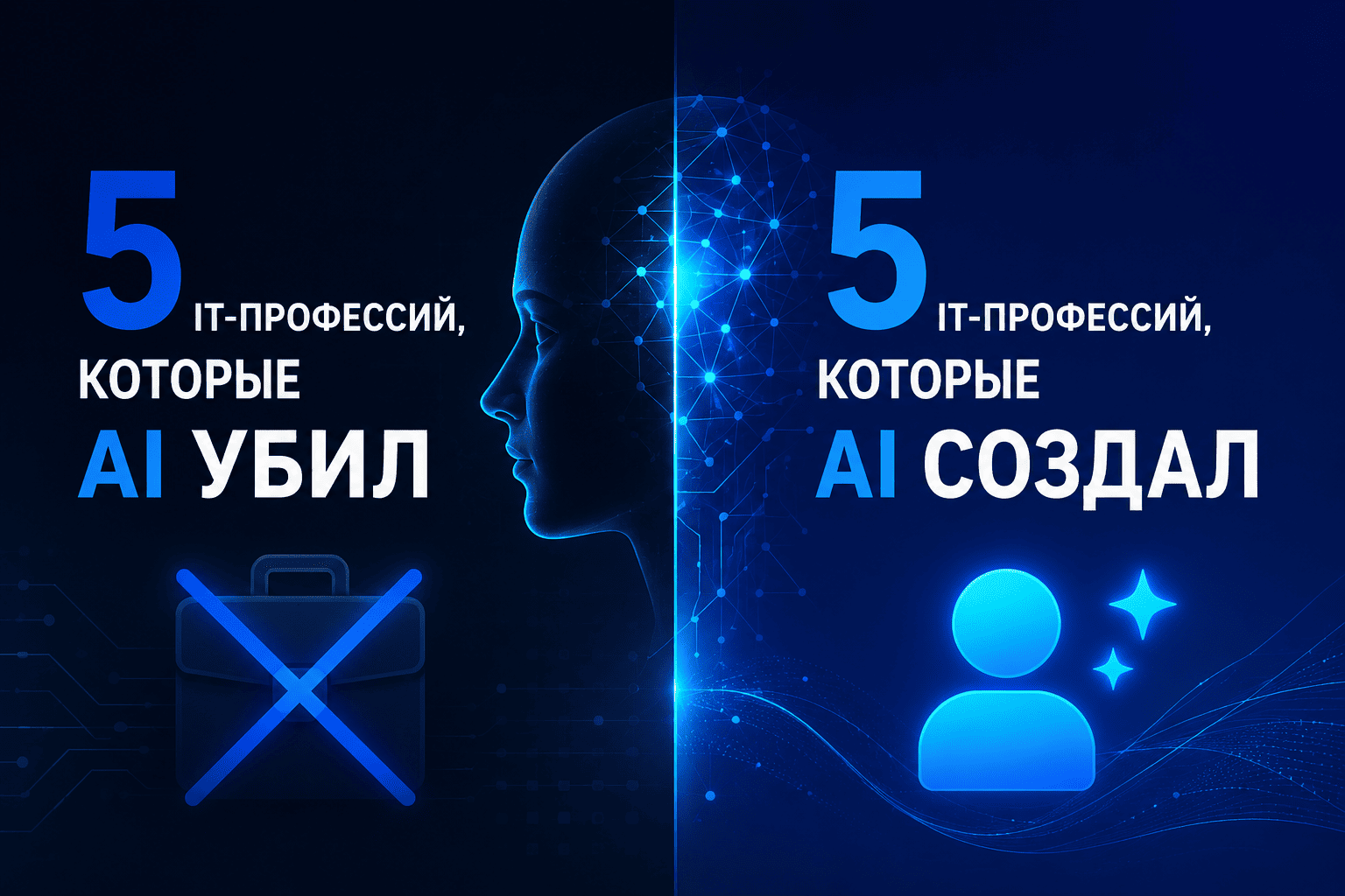 5 IT-профессий, которые AI сделал ненужными — и 5, на которых можно заработать сейчас