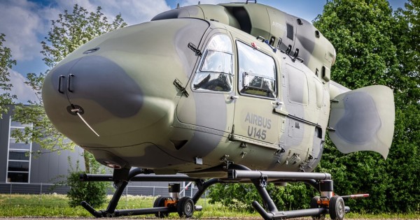 Airbus превратил вертолет H145 в транспортный беспилотник. Вместо кабины у него грузовой люк