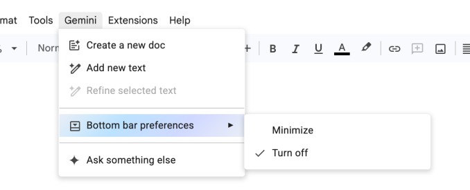 Как отключить искусственный интеллект в Google Документах 3 c4e1b9aca713ecc117fc55892382b178