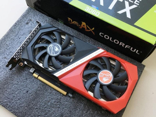 Colorful возобновила поставки игровой видеокарты GeForce RTX 3060 12GB