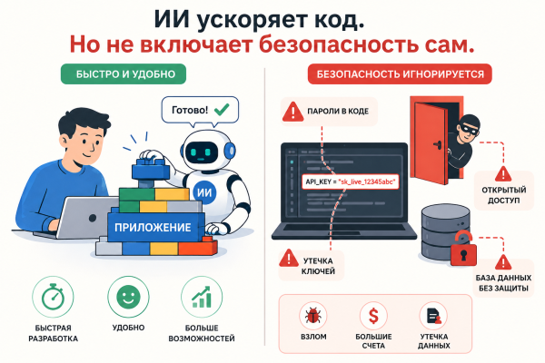 Гайд по безопасности вайб-кодинга: что сделать, чтобы не слить данные в прод