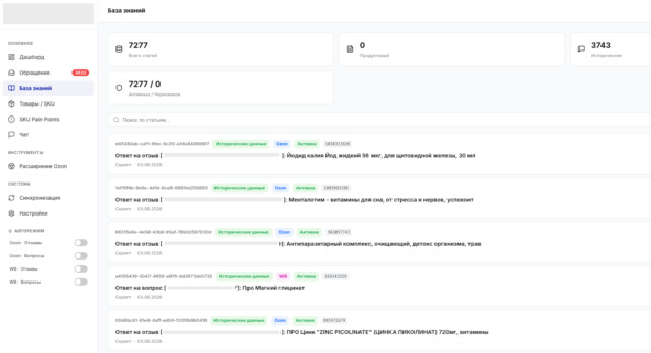 Как мы сделали ИИ-саппорт для маркетплейсов и не подключили Ozon API за 1,1% от оборота