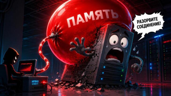 1 ноутбук, несколько секунд и 32 ГБ съеденной памяти: найдена уязвимость в протоколе, на котором работает половина интернета