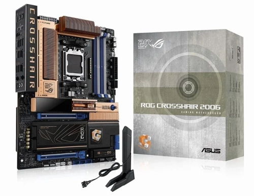Европейская цена юбилейной платы ASUS ROG Crosshair 2006 составляет €830 Европейская цена юбилейной платы ASUS ROG Crosshair 2006 составляет €830
